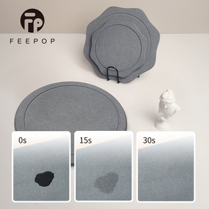[FEEPOP] 20*20cm / 30*30cm multifonctionnel grand Pot <span class=keywords><strong>de</strong></span> fleur soucoupes plateaux déparasitage <span class=keywords><strong>terre</strong></span> <span class=keywords><strong>de</strong></span> diatomées plante soucoupe - Product Image 2