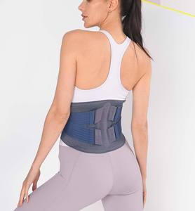 Nouvelle conception de soutien lombaire réglable en nylon, respirant, durable, confortable, antidérapant, compression, sport, exercice - Product Image 3