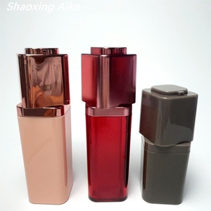 Bán buôn sang trọng không có không khí bơm nhựa mỹ phẩm chai 40ml-120ml Rỗng Lotion cơ thể phun màu đỏ hồng xám màu sắc đẹp bao bì - Product Image 2