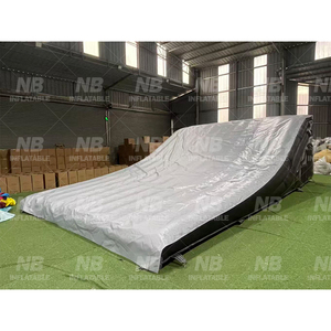Rampa de Aterrizaje Inflable para Deportes Extremos, BMX, Motocross, Bicicleta de Montaña, Airbag Inflable para Saltos y Acrobacias - Product Image 6