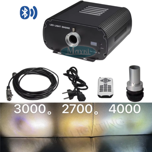 Motor de Luz de Fibra Óptica LED RGBW de 150W con Control por APP, Iluminador de Techo de Estrellas para Cielo Estrellado de Fibra Óptica - Product Image 2
