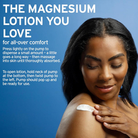 Marque privée Soins corporels naturels Soulagement de la peau Lotion corporelle au magnésium Crème pour améliorer le sommeil Relaxation des douleurs musculaires