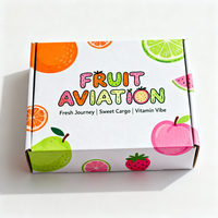 Boîte d'emballage en carton ondulé kraft affranchi imprimé couleur écologique personnalisé boîte postale pour nourriture boîtes de papier cadeau
