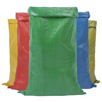 Sacs tissés en polypropylène robustes, sacs d'emballage tissés en polypropylène, taille personnalisée, impression de logo, sacs d'emballage industriels durables, vente en gros