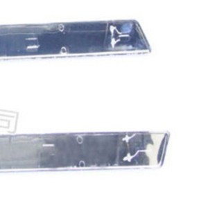 Mercedes-Benz GLK Rear Door Trim <b>Strip</b> A2047300380 <b>Plastic</b> Short Version With 3M Tape Installation - Product Image 2