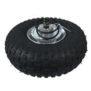 Moteur de roue de fauteuil roulant électrique à couple élevé de 14,5 pouces, sans balais, à courant continu, pour pneu tout-terrain 145/70-6 - Product Image 5