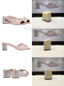 Glitter pierre décorée clear fabrication de chaussures talon - Product Image 3