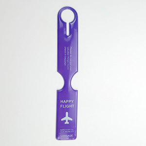 Etiqueta de Equipaje de PVC Personalizada con Impresión, Porta Pasaportes Antipérdida, Etiqueta de Identificación para Maletas, Regalo Promocional Empresarial - Product Image 6
