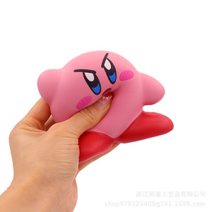 Juguete Antiestrés de Kirby de 9 cm, Figura de Dibujos Animados para Niños, Unisex - Product Image 5