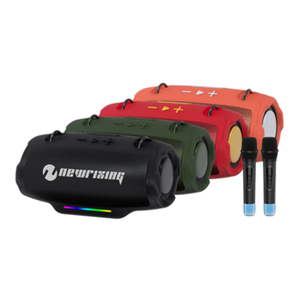 Micrófono Inalámbrico Potente NR8833 de 2 Micrófonos y 20 W con Altavoz Bluetooth de 3000 mAh, Portátil para Karaoke, Ideal para Niños, Reuniones Familiares y Actividades al Aire Libre - Product Image 1