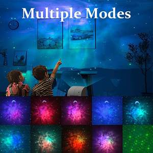 Projecteur led produisant l'image d'un ciel étoilé 3 en 1, projection de galaxie, 16 effets personnalisés, lampe musicale, nébuleuse - Product Image 3