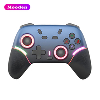 Manette de jeu sans fil L X9 avec éclairage RGB, contrôleur sans fil 2.4G BT pour téléphone mobile Android IOS NS/Mobile/PC, joystick de contrôle