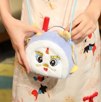 Portefeuille Dragon du Zodiaque, Peluche Dragon, Petite Pochette Porte-Monnaie Porte-Bonheur