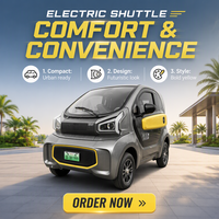 Quadricycle électrique Chaofu personnalisé, couleur au choix, capacité de charge de 400 kg, pneus 155-70R12, cabine entièrement fermée, familial, pour les courses, NEDC