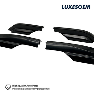 Housse de porte-bagages Rav4 noire, taille standard, en ABS, pour barres de toit de voiture - Product Image 4