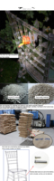 Hochzeits-und Event möbel für Hotels Hallen Chiavari Clear Resin Acryl Esszimmers tuhl Outdoor Villas Parks Eingänge