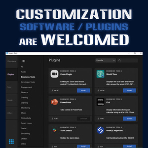 15 LCD phím Sẵn sàng để kích hoạt không giới hạn hành động sắp xếp của bạn quy trình làm việc bán buôn dòng boong tùy chỉnh bàn phím - Product Image 6