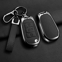 NOUVEAU Étui Coque Housse pour Clé de Voiture pour Peugeot Partner pour Citroën Berlingo C3 Picasso en Alliage de Zinc Accessoires Auto