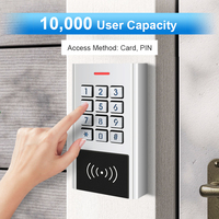 Lector de Proximidad RFID Wiegand para Exteriores, Resistente al Agua IP67, 125kHz 13.56Mhz, 2026, con Teclado de Control de Acceso Independiente con Código/Tarjeta