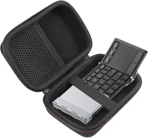 Custom EVA Hard Travel Carrying Case for IClever Foldable Keyboard BK08 Bluetooth Portable Keyboard Bag