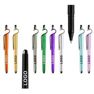 Soporte para Teléfono Móvil con Bolígrafo Táctil Personalizado para Oficina, con Logotipo y Código QR para Promoción de Reuniones - Product Image 4
