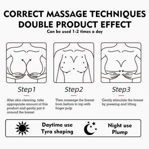 Crème raffermissante pour l'augmentation mammaire à l'extrait de papaye pour usage domestique - Product Image 6