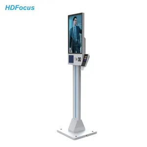 21.5 Inch Interactive Automatic Touch ScreenDigital Kiosk Self Ordering Machine Self Service Payment Kiosk For Restaurant