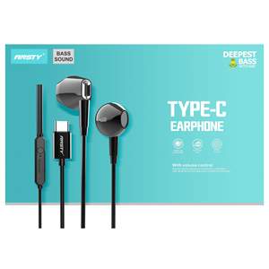 Auriculares Ansty Tipo C con Micrófono, Sonido con Bajos, Auriculares con Cable para Música - Product Image 3