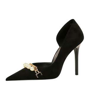 2024 Pointed Toe Stiletto Single Shoes New Fashion <strong>Baita</strong> Buckle Decorative High Heels Women Shoes Lady Footwears Shoes - Product Image 2