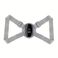 Correcteur de posture intelligent professionnel réglable à thérapie magnétique électrique rechargeable par USB, ceinture de soutien dorsal en nylon et coton