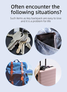 Lulin Lanya - Llavero con Alarma GPS Inalámbrica, Localizador Antipérdida Bidireccional para Teléfonos Móviles, Animales Pequeños, Bolsa para Teléfono de Mascotas con Funciones Antipérdida - Product Image 6