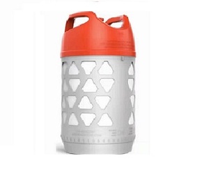 HUARUI Portable 18.2L Neues Material Hdpe Wrapped Fiberglas Composite 4.5KG Kunststoff <span class=keywords><strong>Lpg</strong></span> Gasflasche - Product Image 3