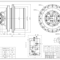 Motor de Traslación para Excavadora VOLVO EC140, KYB Original MAG-85VP-2400 VOE14524182 14524182, Transmisión Final