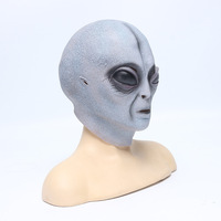 Masque intégral en latex Alien pour Halloween, fêtes, soirées, streaming en direct, bars et centres commerciaux