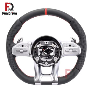 Volant en cuir <span class=keywords><strong>Mercedes</strong></span> en gros pour AMG CLS W218 W219 550 500 C W205 W204 G S W221 <span class=keywords><strong>CLK</strong></span> W209 - Product Image 1