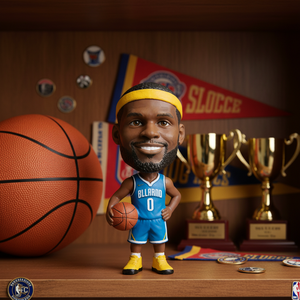 دمى بوب هيد مخصصة لنجوم كرة السلة، هدايا رياضية شخصية من الراتنج لتزيين المكتب والتجميع وهدايا تذكارية للمشجعين - Product Image 4