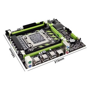 Placa base de computadora de escritorio X79 Intel Xeon LGA2011 Dual Channel <span class=keywords><strong>DDR3</strong></span> SATA M.2 Disco duro 64 GB H61 Intel Chipset Nuevo - Product Image 2