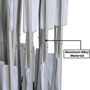 Tùy chỉnh vải cờ hiệu phong cách pop-up Booth quảng cáo hiển thị đứng xách tay và khuyến mại với Velcro Backdrop - Product Image 4