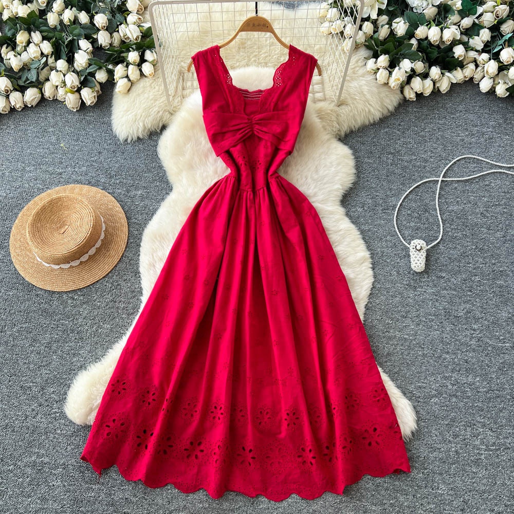 slim fit dress slacks Lucy Retro Print Fit & Flare Mini Dress main image 0