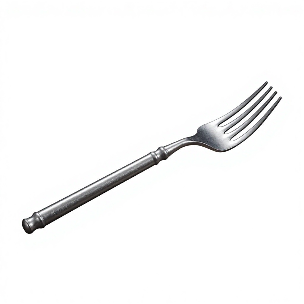 retro silver- fork