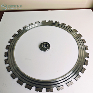 Disco de Corte Circular de 410 mm con Recubrimiento de Titanio, Soldado con Láser Industrial, para Concreto, Alfastrato y Ladrillo, OEM - Product Image 1