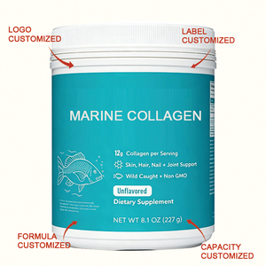 <span class=keywords><strong>Collagène</strong></span> <span class=keywords><strong>marin</strong></span> en <span class=keywords><strong>poudre</strong></span>, marque privée OEM, 227 g, avec vitamine C, acide hyaluronique, pour l'éclat de la peau et le soutien articulaire - Product Image 6