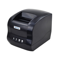 Printer Label Thermal Mini Portabel Xprinter, Digunakan untuk Pencetakan Struk Thermal Langsung, Kompatibel dengan Antarmuka IOS & LAN