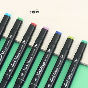 Хит продаж: Набор двусторонних спиртовых маркеров для рисования с 24/48/60/80/120/168 цветами - Product Image 5