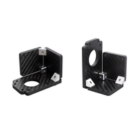 3D Printer Bagian M3 sekrup braket mur memperbaiki lembaran Blok Openbuild aluminium blok segitiga kubus Aksesori DIY