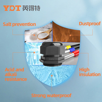 Pg19 Étanche Nylon Presse-étoupe IP68 Protection ROHS Certifié Polyamide Boîte de Jonction Presse-étoupe Solution de Gestion des Câbles