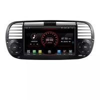 Autoradio Android pour Fiat 500 2007-2015, lecteur multimédia, Carplay sans fil, Auto BT, GPS, navigation, unité principale