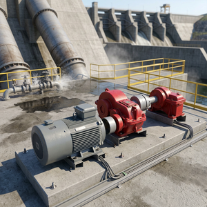 Générateur hydroélectrique 200 kW 300 tr/min en Europe, faible régime pour application hydroélectrique - Product Image 5