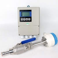 Variable Area Water Flow Meter Electromagnetic Stainless Steel OEM 8 Inch Thread Connection High Accuracy Fluid Wastewater