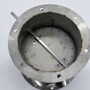 स्टेनलेस स्टील एयर डस्टिंग राउंड वॉल्यूम कंट्रोल डैम्पर - Product Image 3